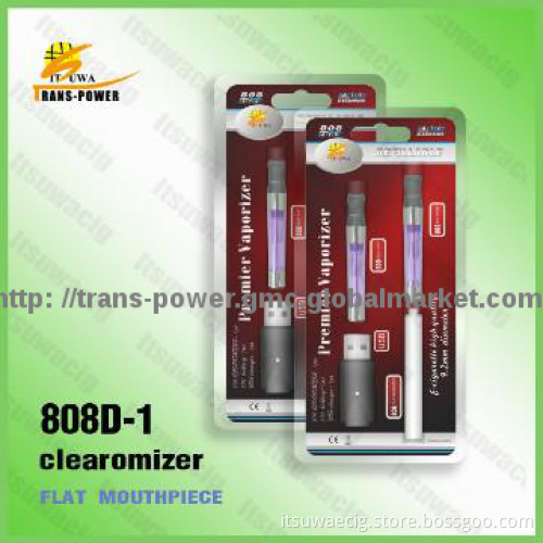 e-cigarette 1ml refillable e cigarette 808 cartomizer